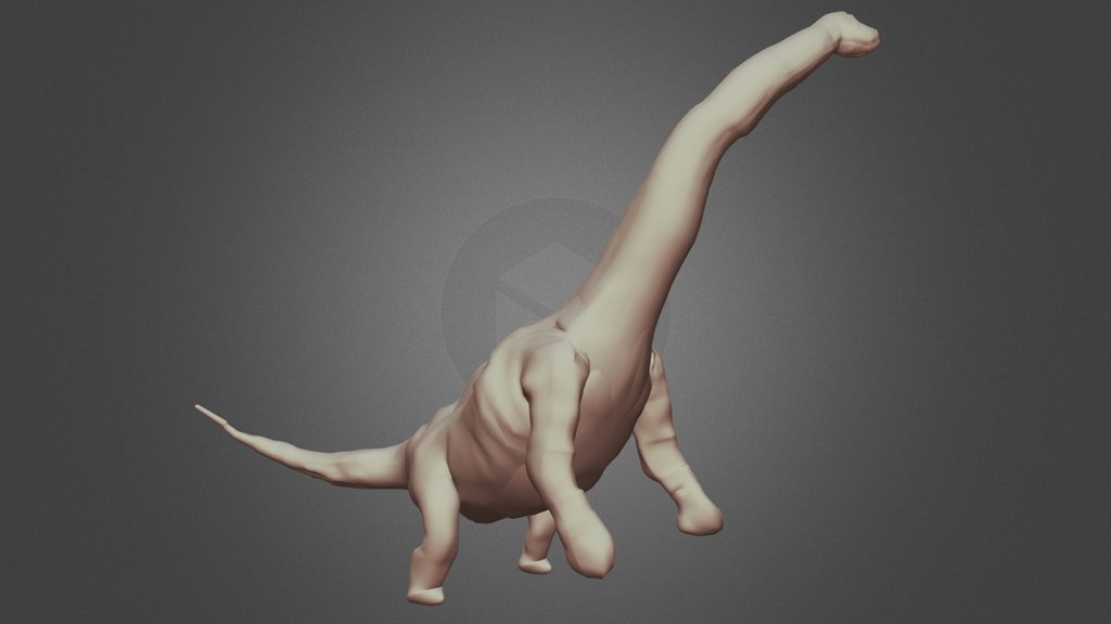 Brachiosaurus sculpture