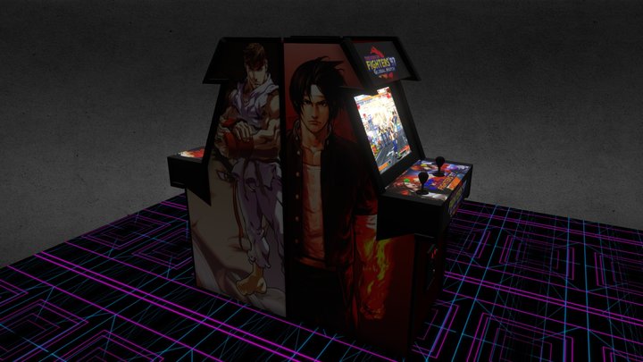 Arcade Video Game 3D Model