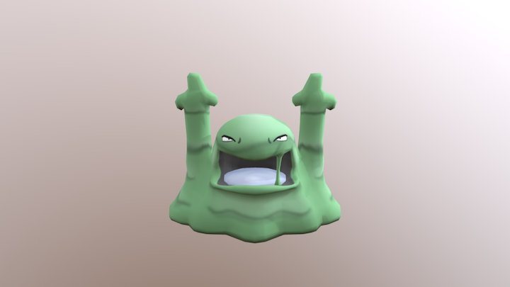 Muk 4.0 Shiny 3D Model