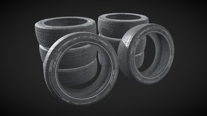 Сar tires (FREE) 3D Model