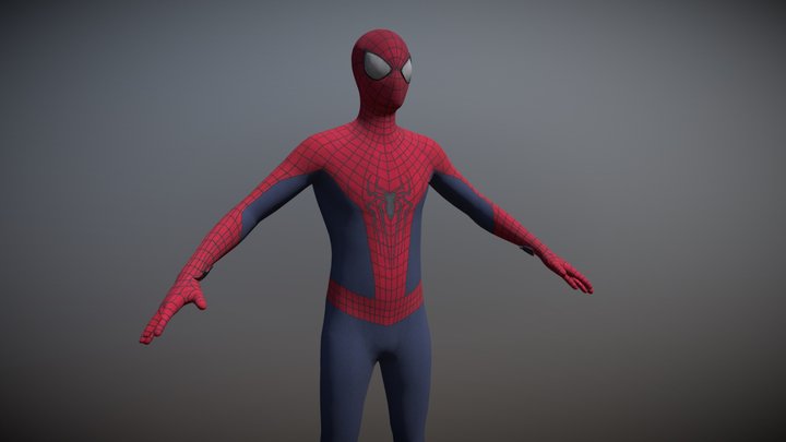 Andrew Garfield Amazing Spider-Man 2 – Modello 3D gratuito STL