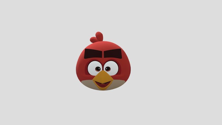 angry birds rush red with partial animations