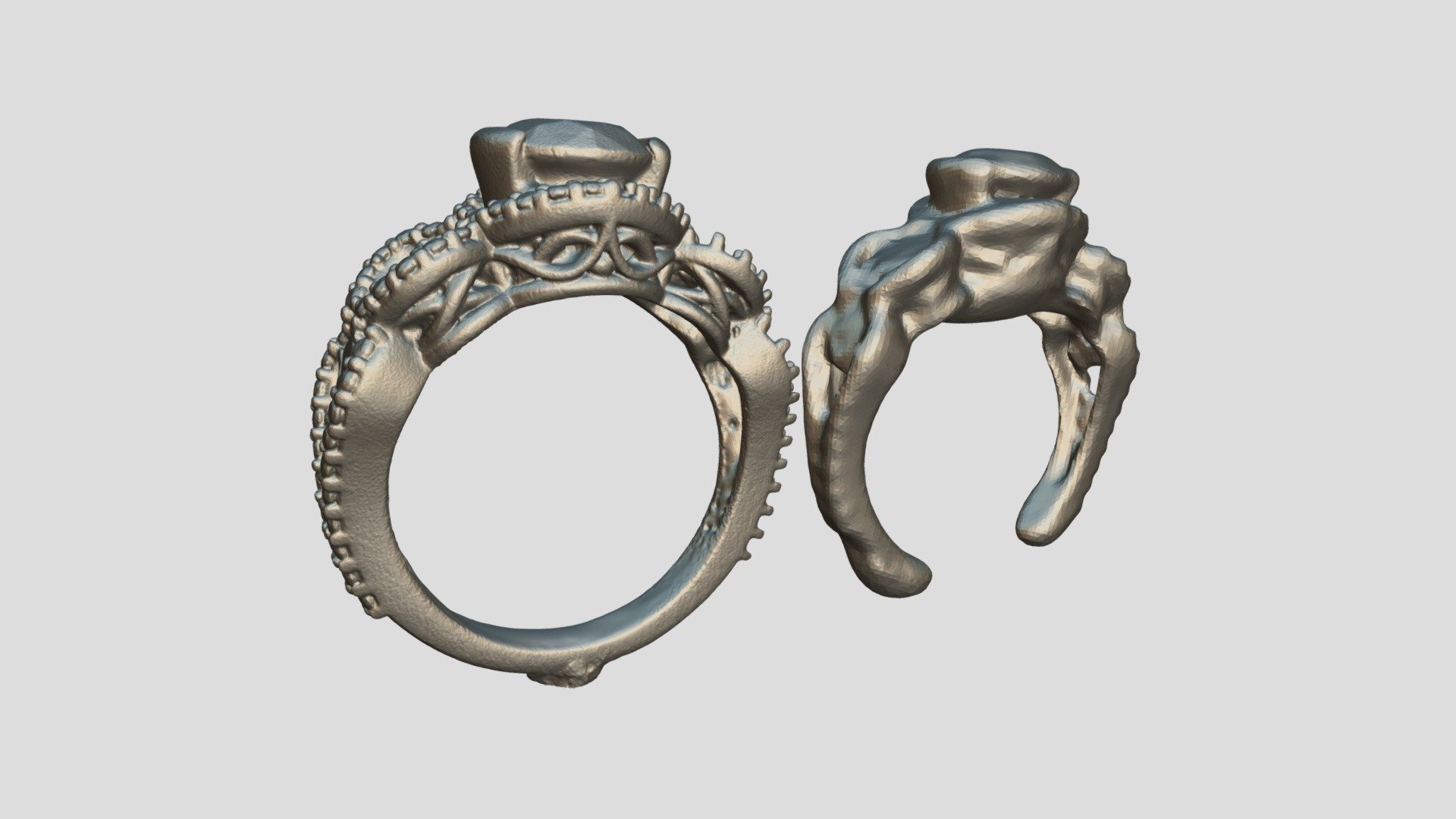 Jewelry ring 3D model by D3Ds [303495c] Sketchfab