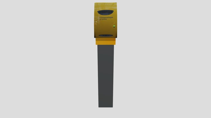 Composteur 3D Model