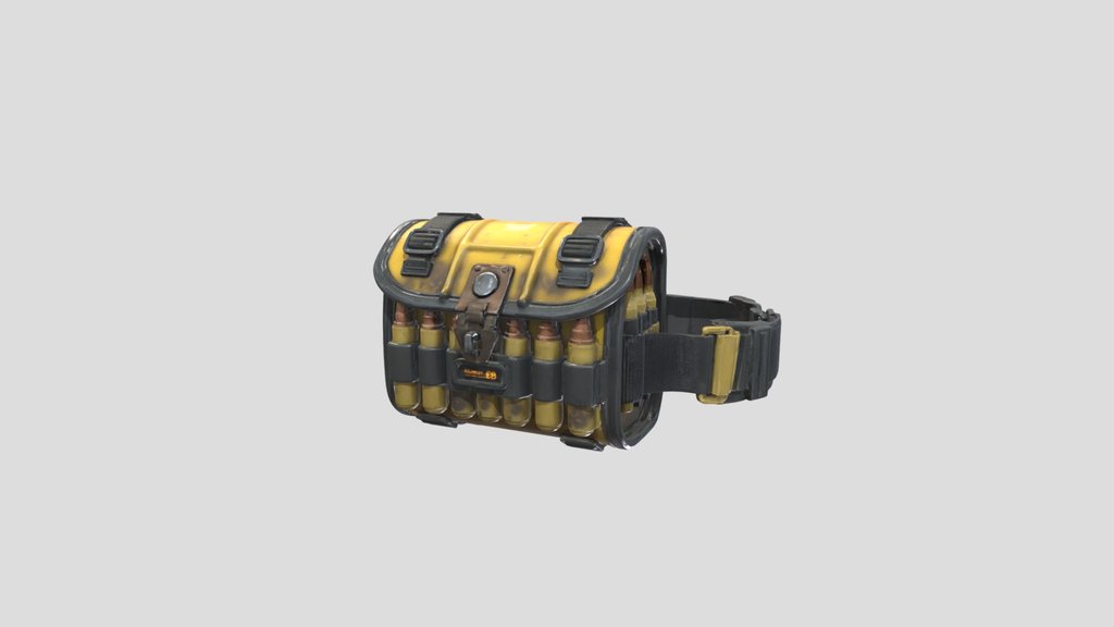 Futuristic Cyberpunk Ammo Pack