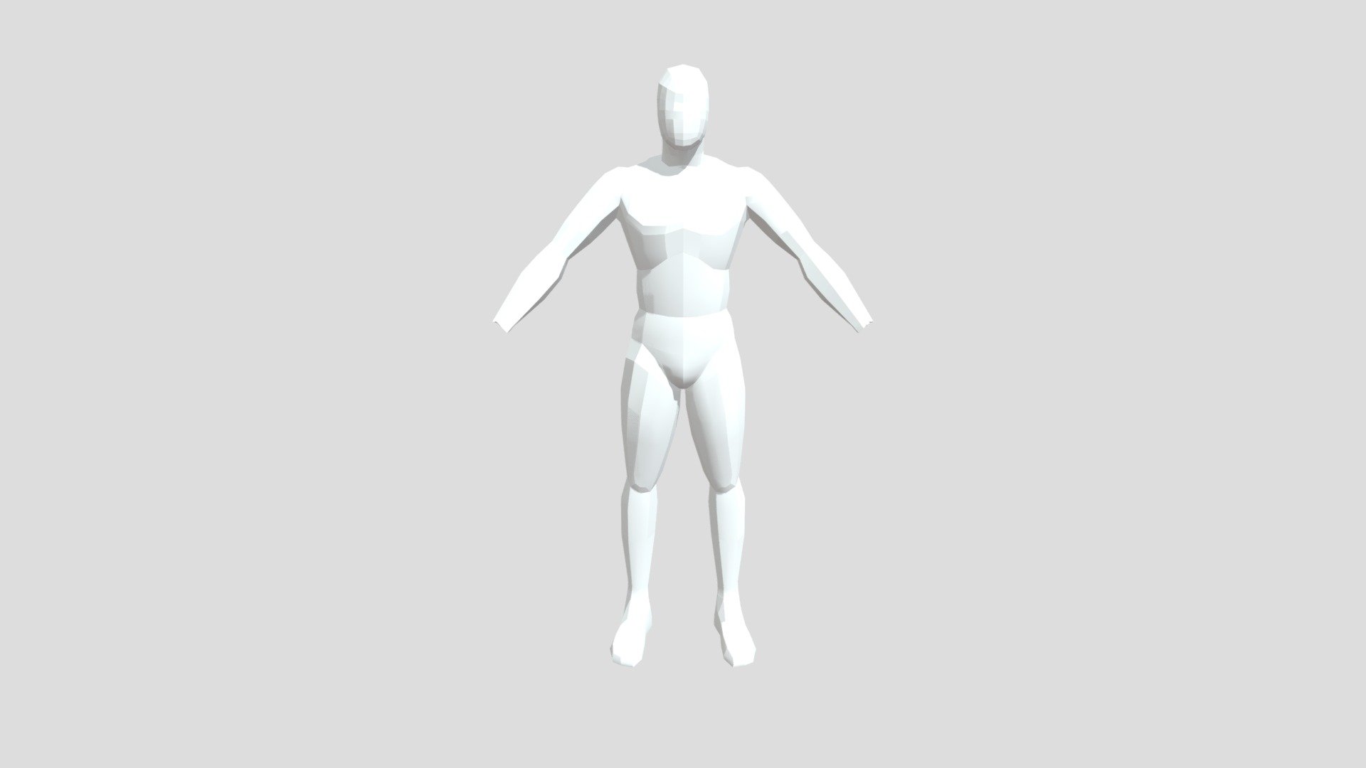 Retop_ Human M2 - 3D model by PaulBowers_AIE [3035d69] - Sketchfab