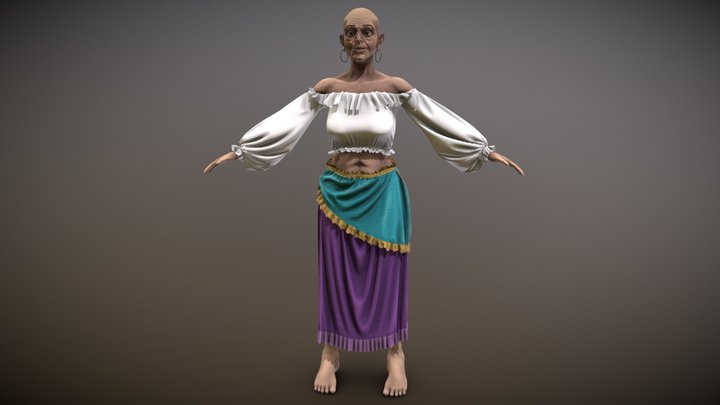 Irma - The Dancer 3D Model