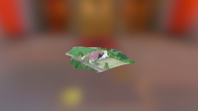 foto udara ferry 3D Model