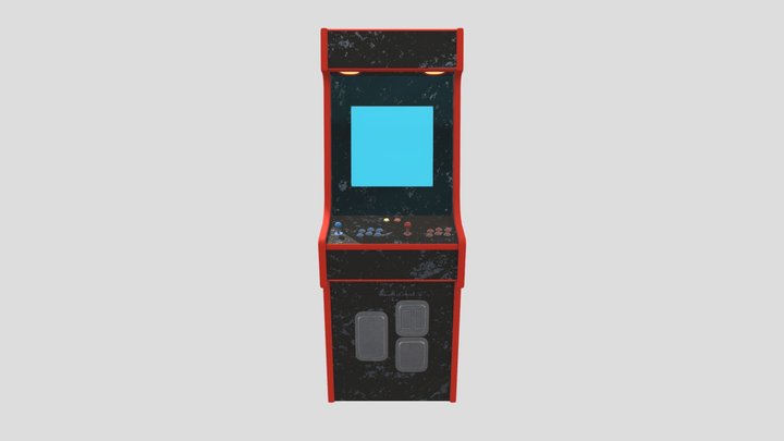 Arcade machine 3D Model