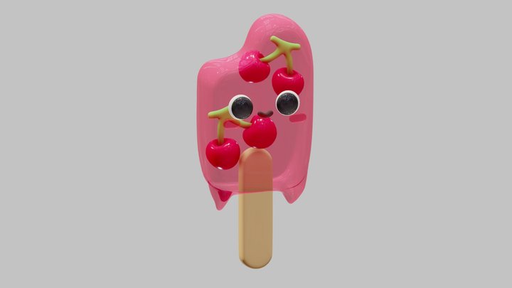 Icecream 3D model 3D Model