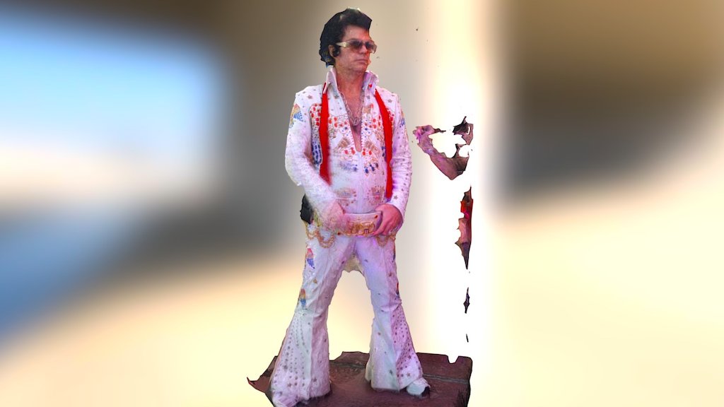 Elvis Ghost in Vegas 3D model by John Toeppen (toeppen) [303884f