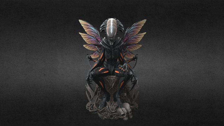 Alien 3D Model