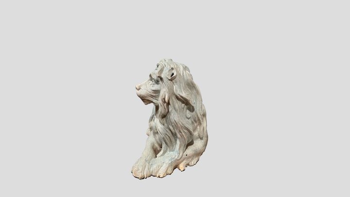 Meissen Lion DRAFT 3D Model