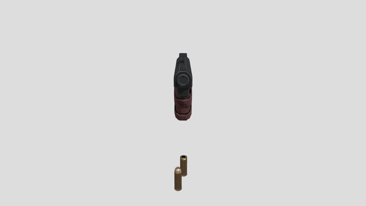 STYLIZED Gun1 3D Model