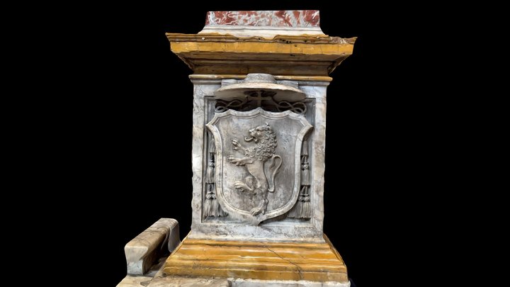 Siena - Duomo Stemma / Coat of Arms (Scaniverse) – Free 3D Model STL