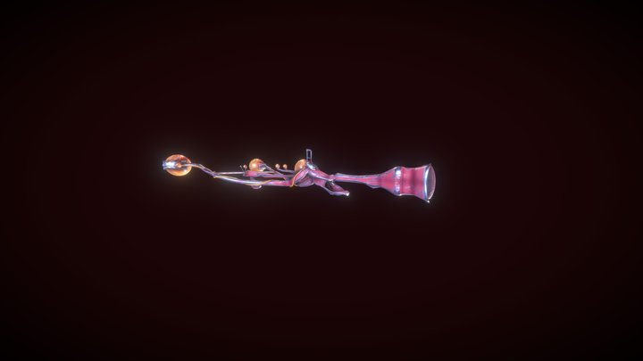 W9053051_Hard Surface Modelling_"CrossPowww!" 3D Model