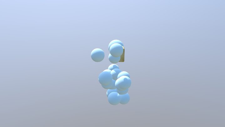 dice and bubbles 3D Model