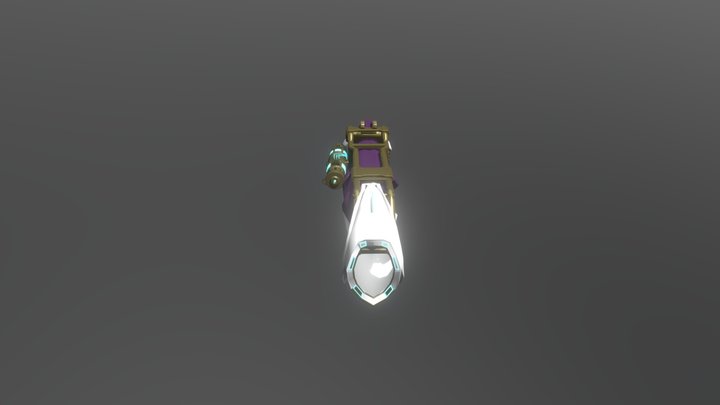Alien Shotgun OCT 3D Model