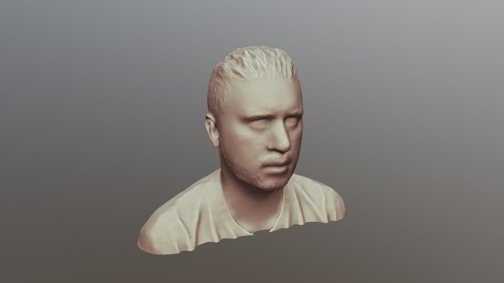 Josh Kinect 360 Skanect Scan - ZBrush Cleanup 3D Model