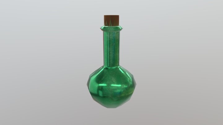 School's portfolio: bottle 2 3D Model