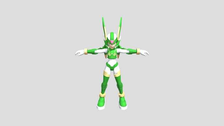 Mobile - Mega Man X DiVE - Harpuia 3D Model