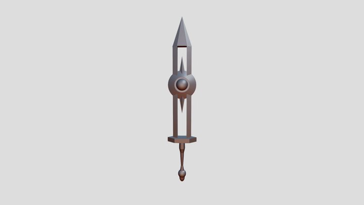 Void Reacher Sword (Game Ready) 3D Model