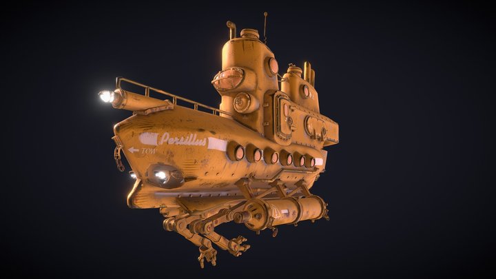 Passenger Sub-liner "Persillus" 3D Model