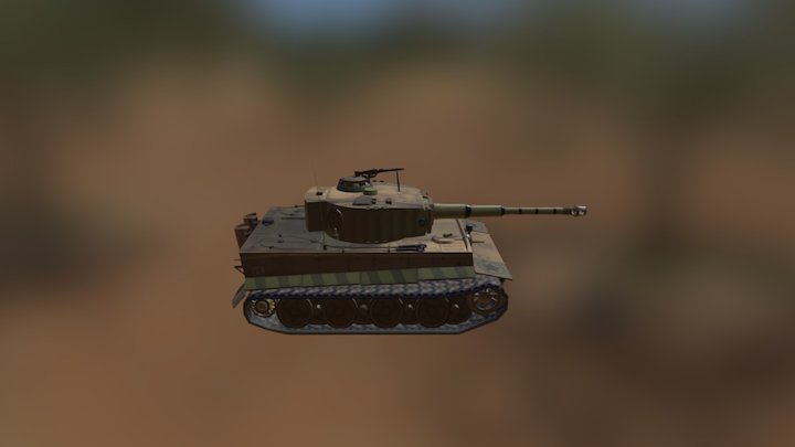 Tank 3D Model
