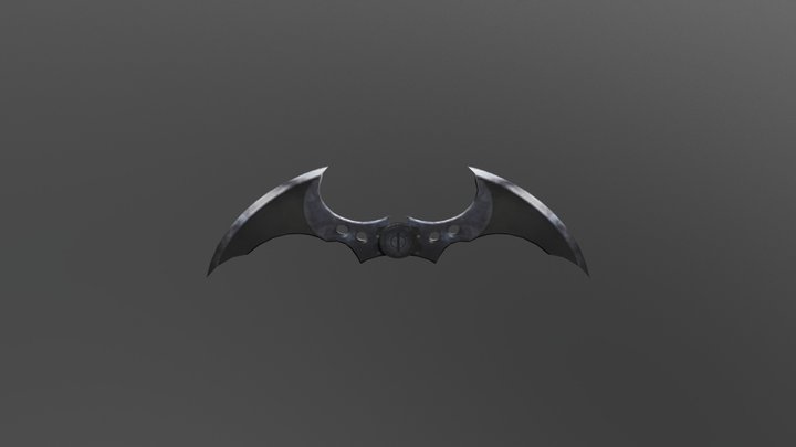 Mobile - Batman Arkham Origins - Batarang 3D Model