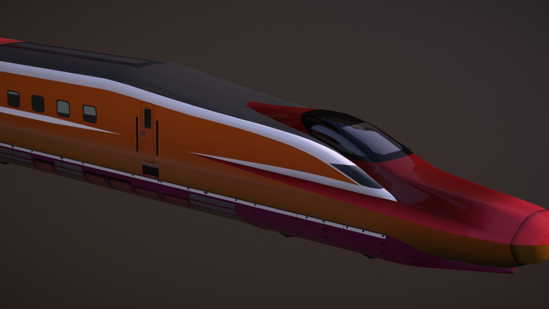 Shinkansen E6 'Komachi', Layton Richardson - 3D Model By REV0 (@R3V0_76 ...