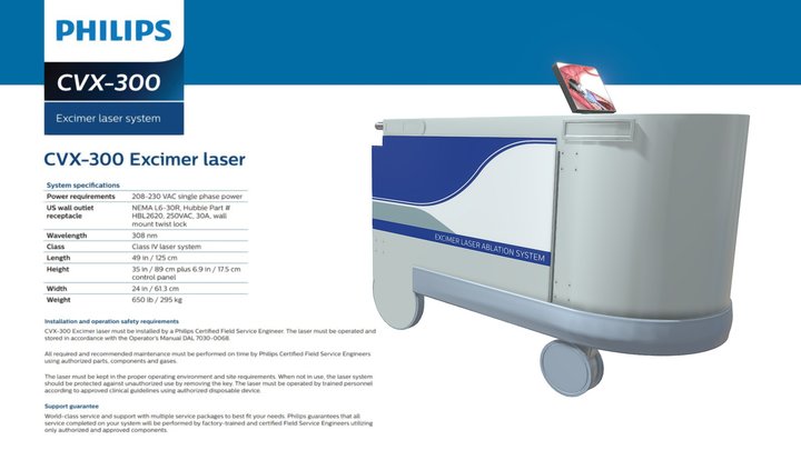 Philips CVX-300 Excimer laser 3D Model