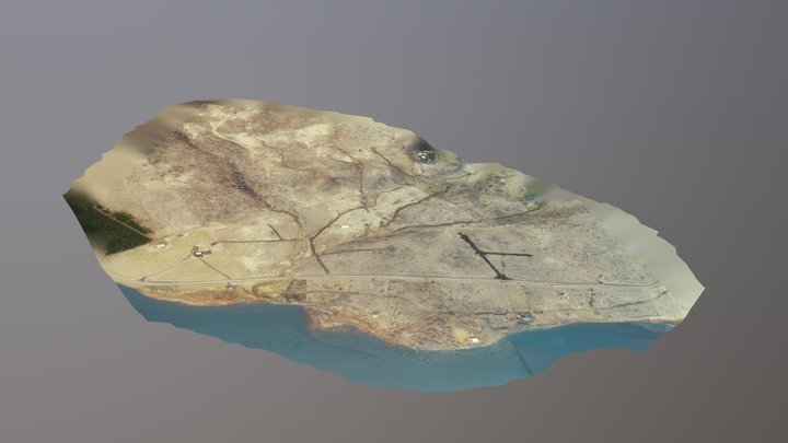 Lago Frio, Aysén, Chile. 3D Model