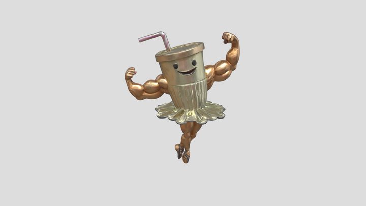 Ballerina Lololo 3D Model