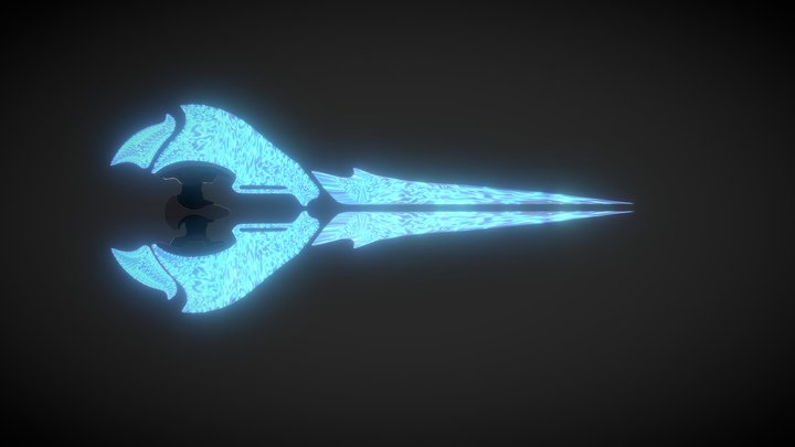 Halo Energy Sword Design 3D Model