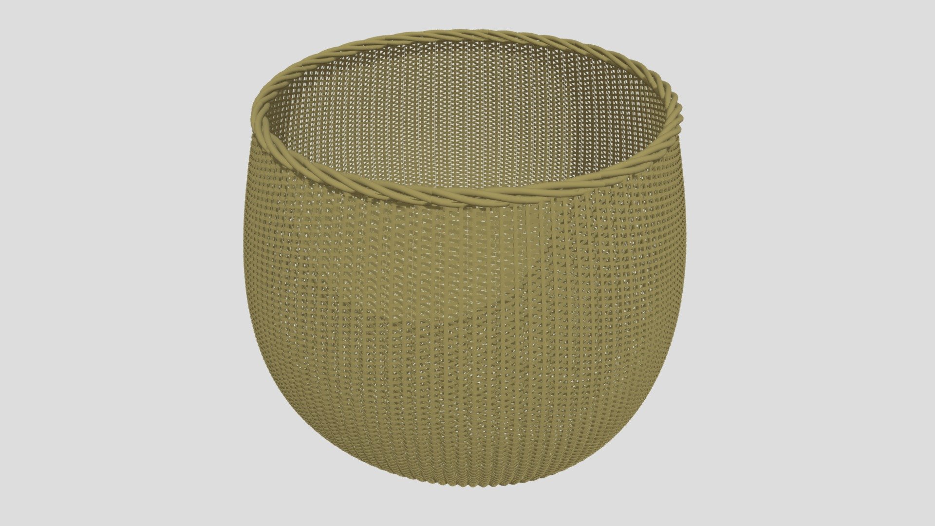 Straw Basket - Download Free 3D model by olifta.animator [3041981 ...