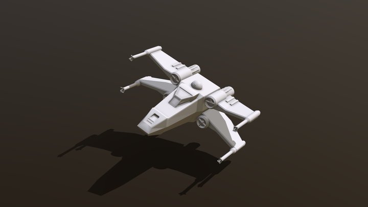 Xwing 3D Model