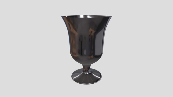 Stainless Steel Goblet / Chalice 3D Model