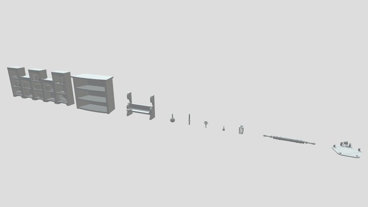 10 draftov 3D Model