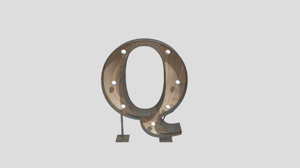 Vintage Marquee Carnival Light Q