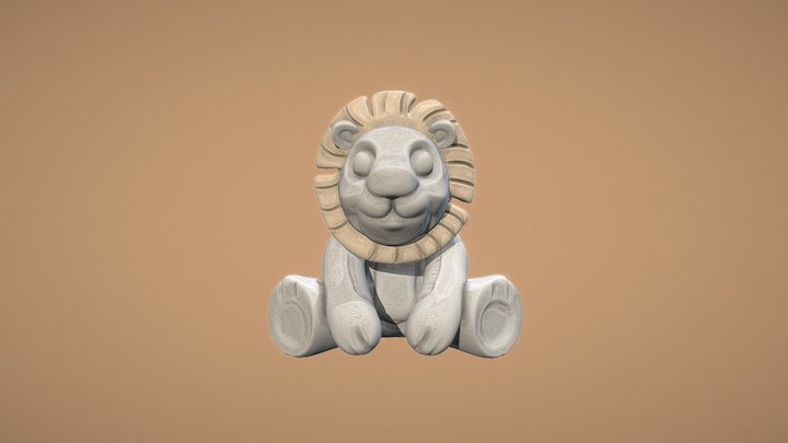 Lion 3D Model