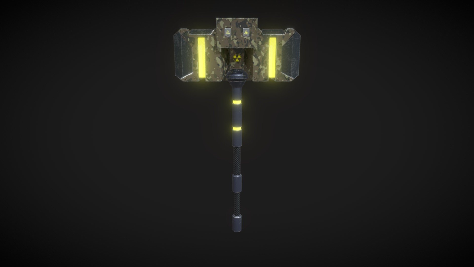 2H Mace Sci Fi militar - 3D model by laibrenes [3045a58] - Sketchfab