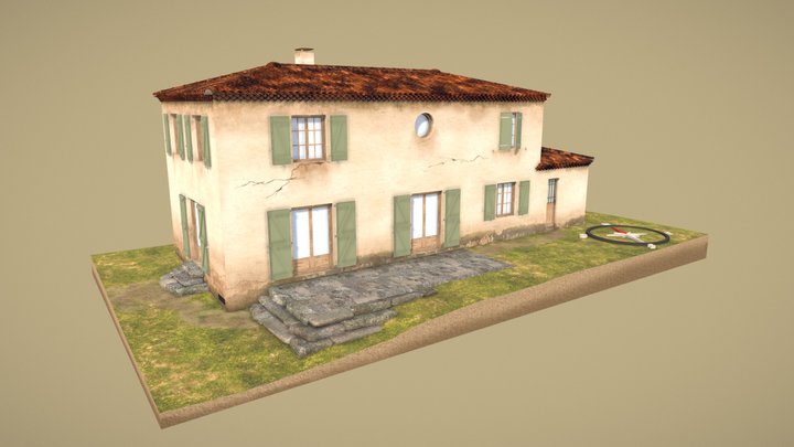 Maison provençale 3D Model