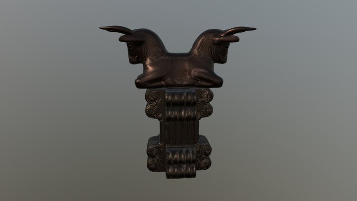 Double-Headed Bull Capital and Pillar 3D Model
