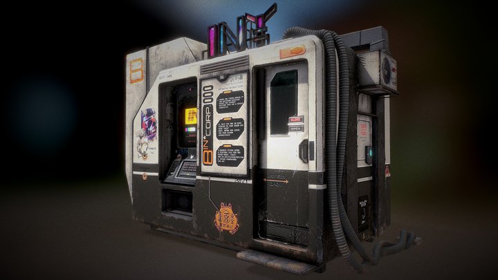 Cyberpunk-technology 3D models - Sketchfab