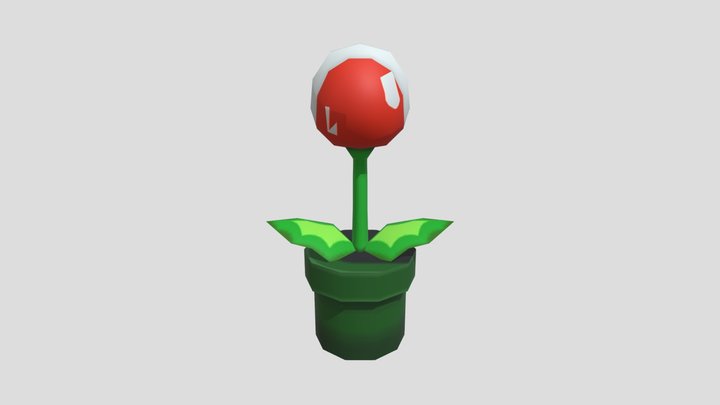 Piranha Plant Kart 7 3D Model