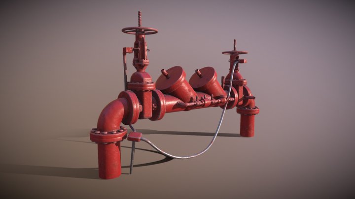 Overflow Pipe 3D Model