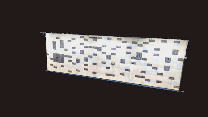 U of C Small Brick Bouldering Wall 3D Model