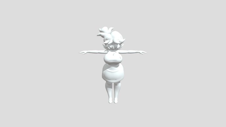 Chiku-tattoo 3D Model