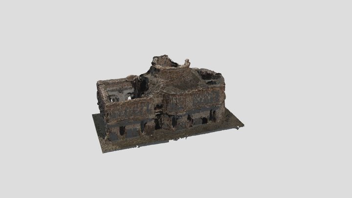 Giulești-Chiajna Monastery 3D Model