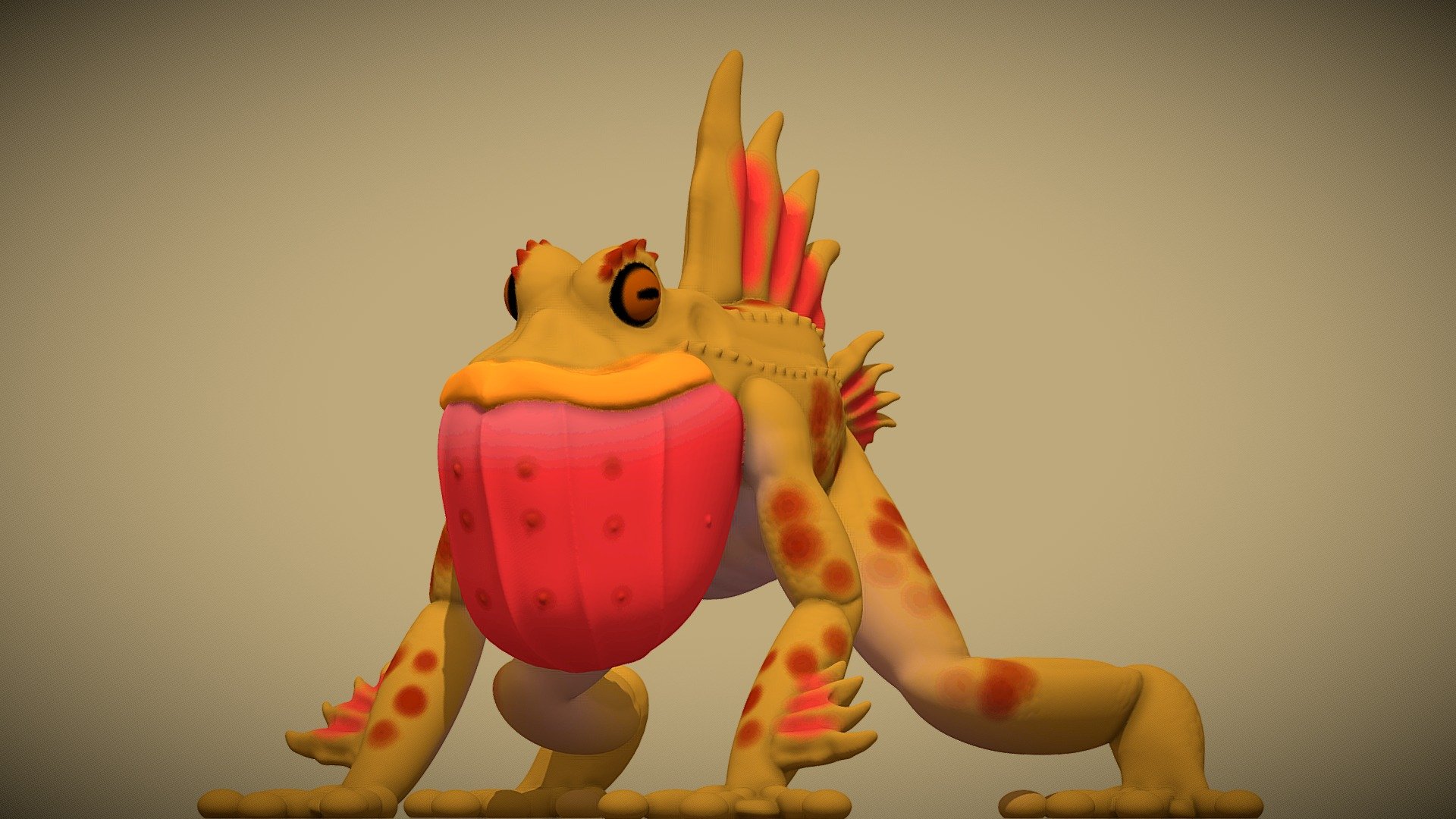 Kamen Rider Silver's Parrot Frog (closed mouth) - Download Free 3D ...